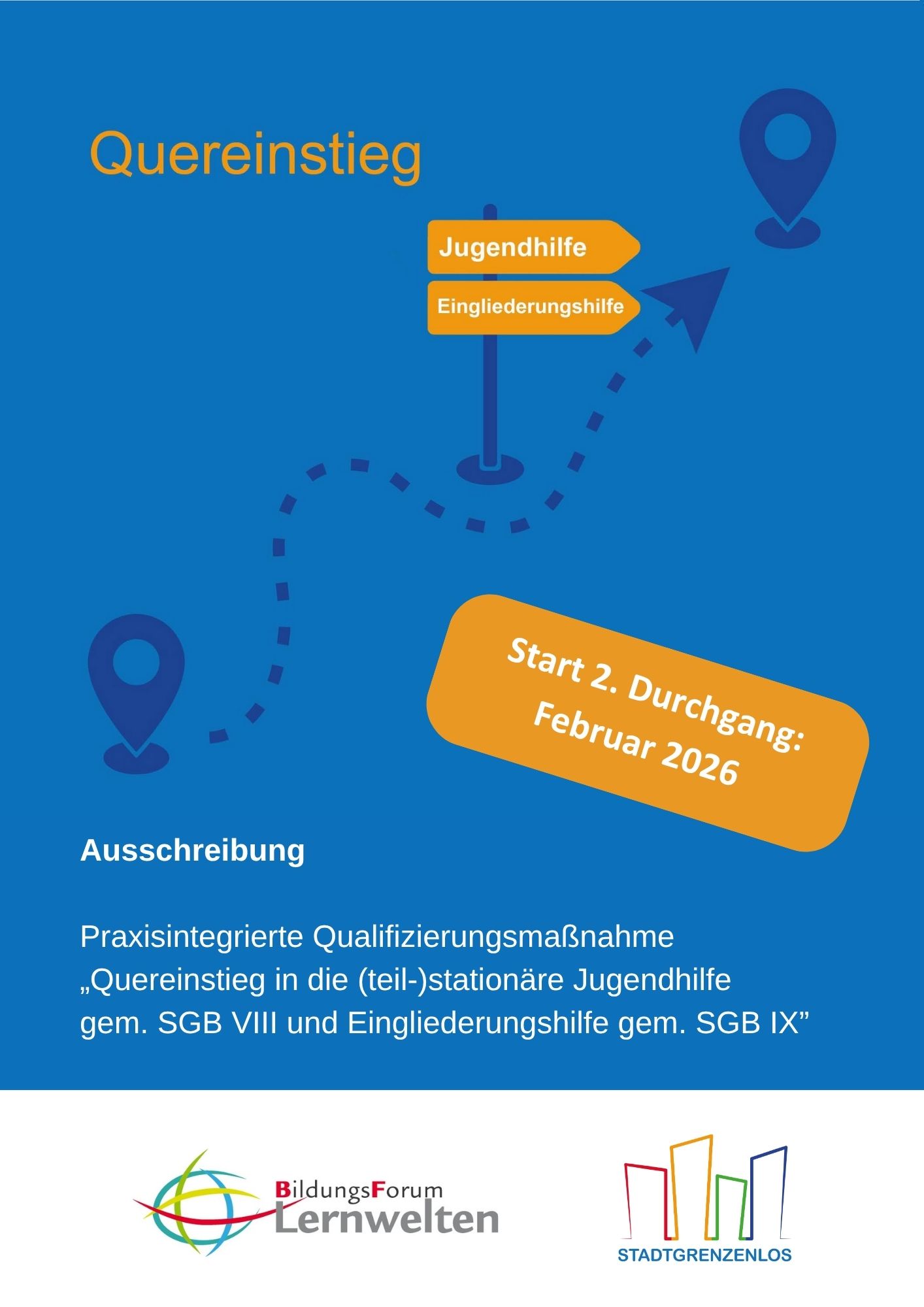 Ausschreibung Quereinstieg Jugendhilfe1