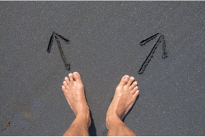 Füße im Sand